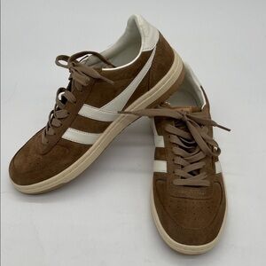 Gola Brown and White Women's Sneakers